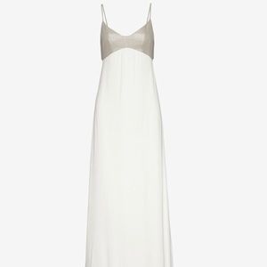 L’’AGENCE White Maxi Dress